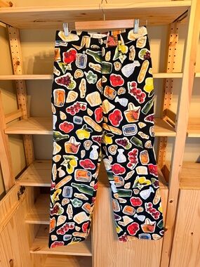Lisa Says Gah Food Printed Jeans